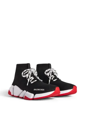 Balenciaga speed trainer lace up top