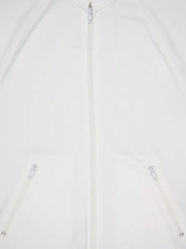BALENCIAGA ホワイト パーカー Balenciaga Unity Sports Icon ジップアップ パーカー