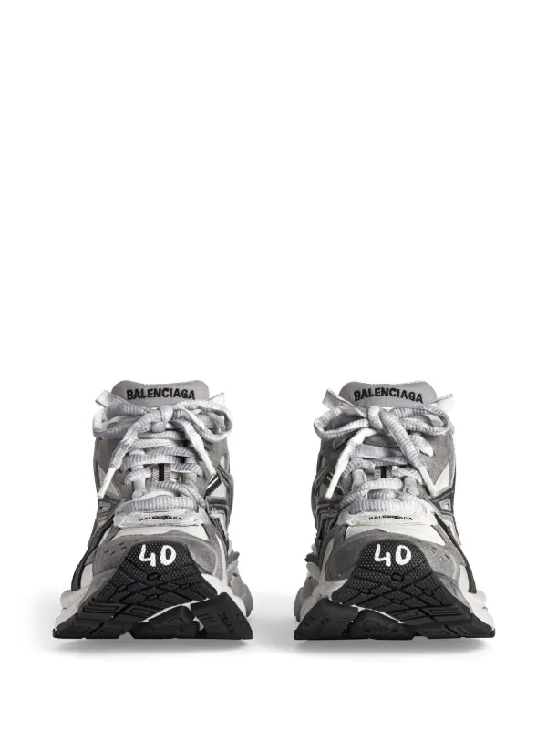 BALENCIAGA 19SS SPEED RUNNER All Over Logo スニーカー_GREY Mens Size US 6 / EU 39 - Balenciaga Speed 2.0 Sneaker
