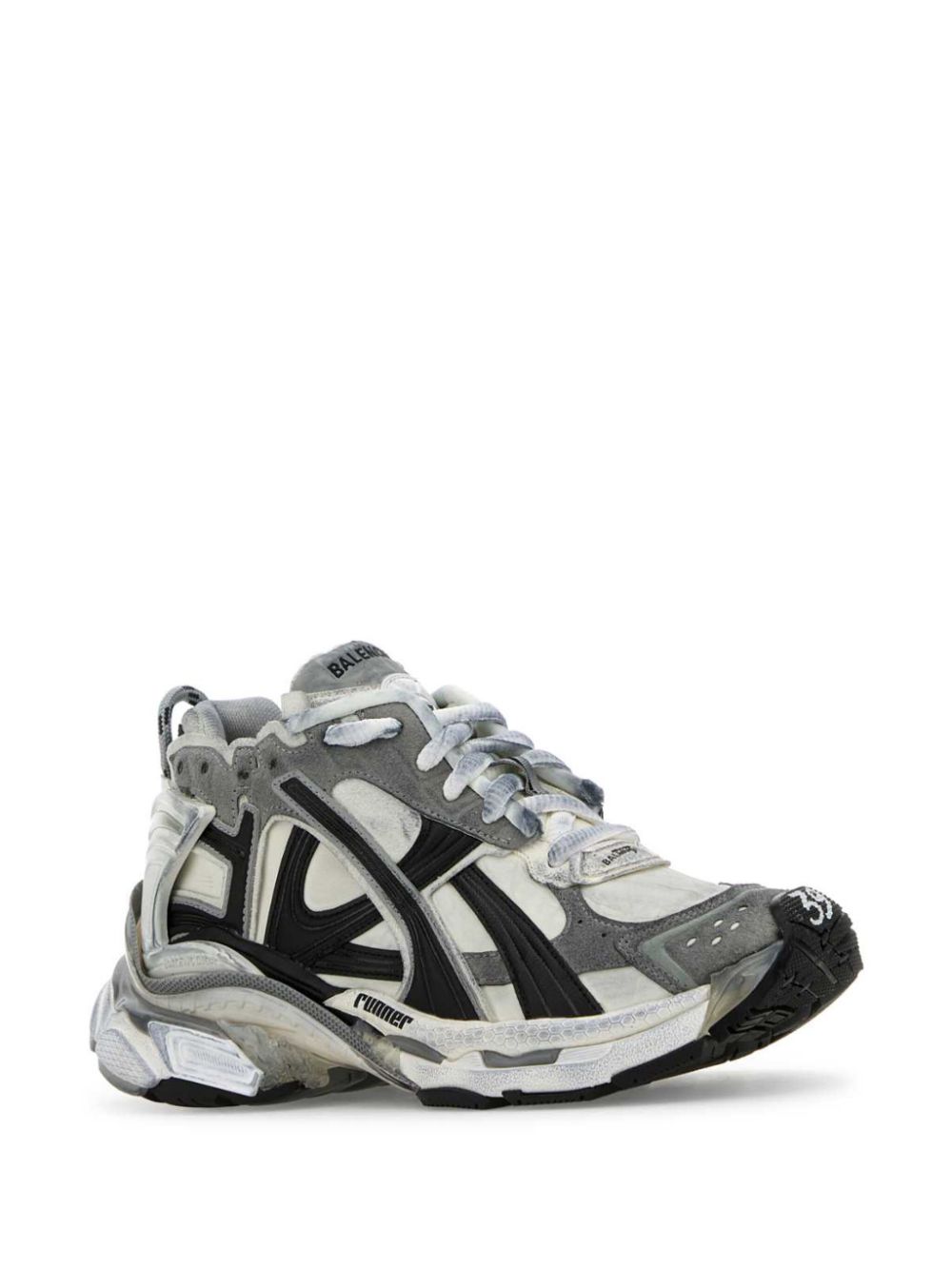 Balenciaga Runner panelled-design sneakers - Grey