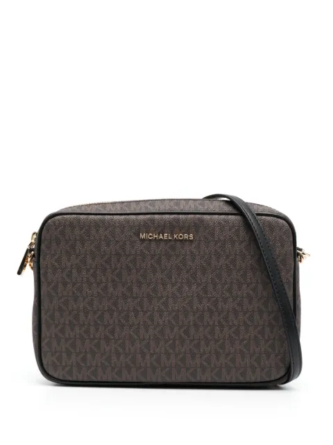 Michael Michael Kors Jet Set monogram-print crossbody bag
