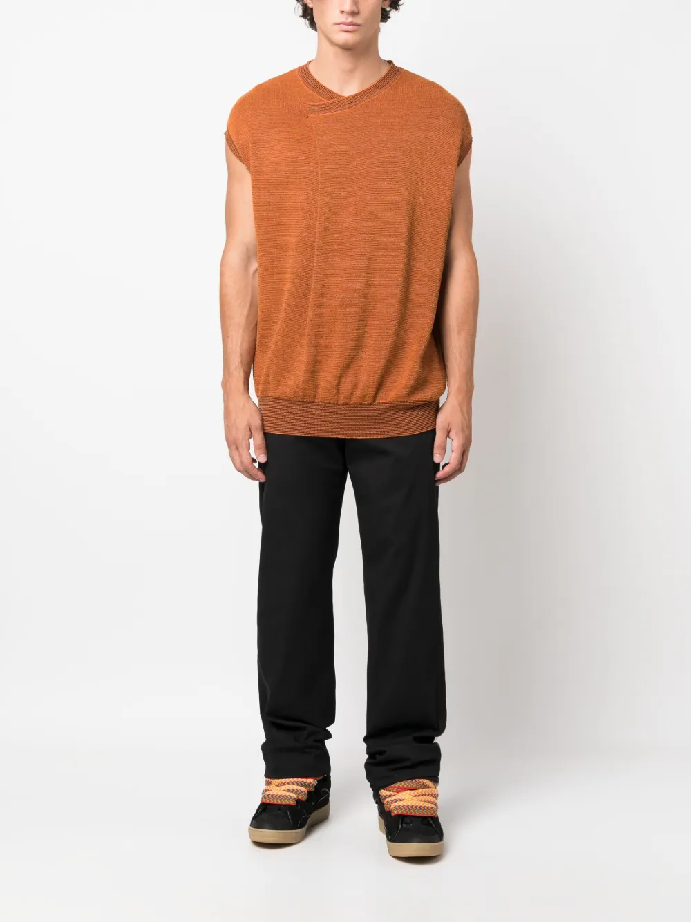 Lanvin high-waist straight-leg trousers | Regular-Fit & Straight Leg Pants | Image 2