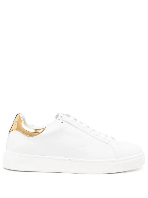 Lanvin DDB0 皮质运动鞋