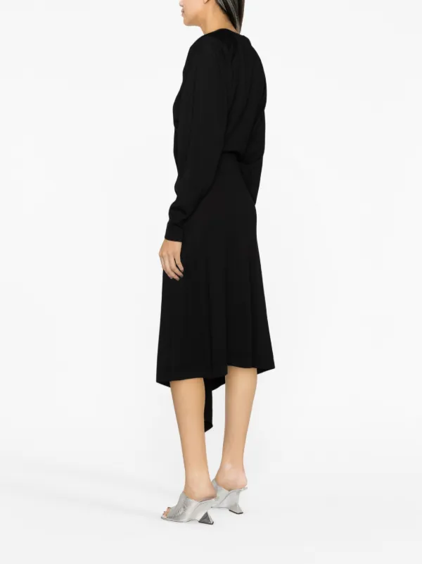 Attico clearance wrap dress
