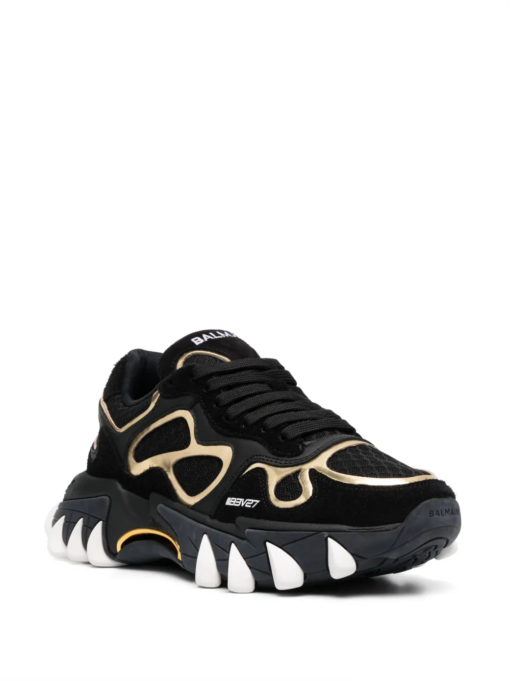 Balmain B-East low-top sneakers - Zwart