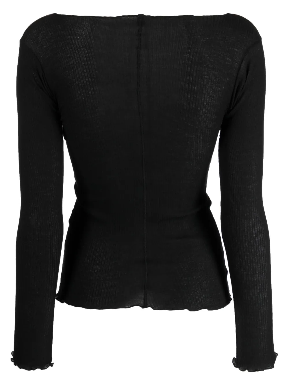 Baserange vertical-seamed ribbed-knit jumper | Knitted Sweaters | Image 2