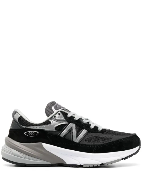 New Balance 990 low-top Panelled Sneakers Black FARFETCH IN