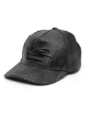 ETRO logo-embroidered jacquard cap - Grey