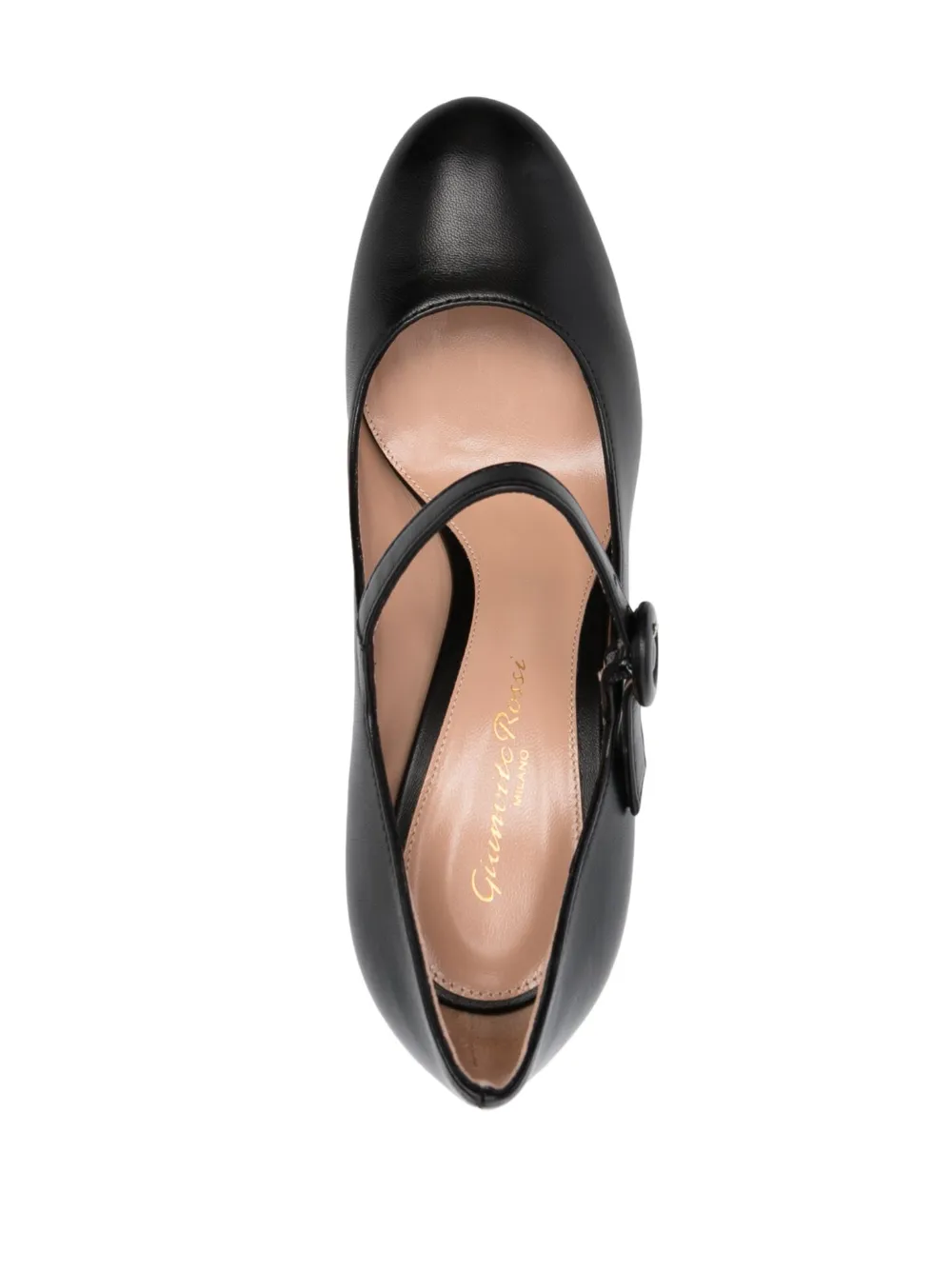 Gianvito Rossi Mary Jane 130mm Leather Platform Pumps In Black | ModeSens