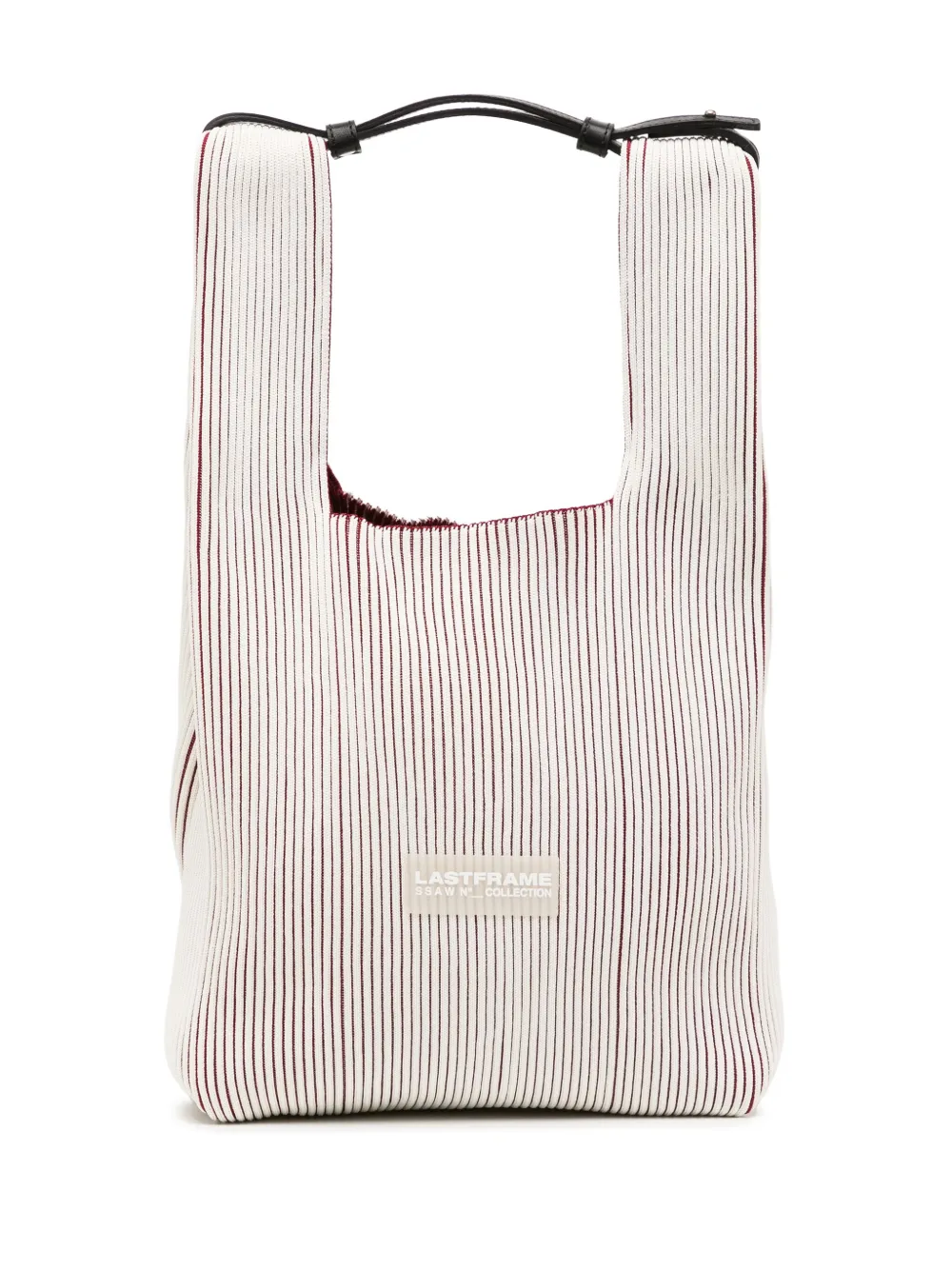 LASTFRAME Okamochi gebreide shopper Wit