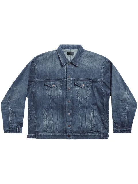 Balenciaga Deconstructed denim jacket