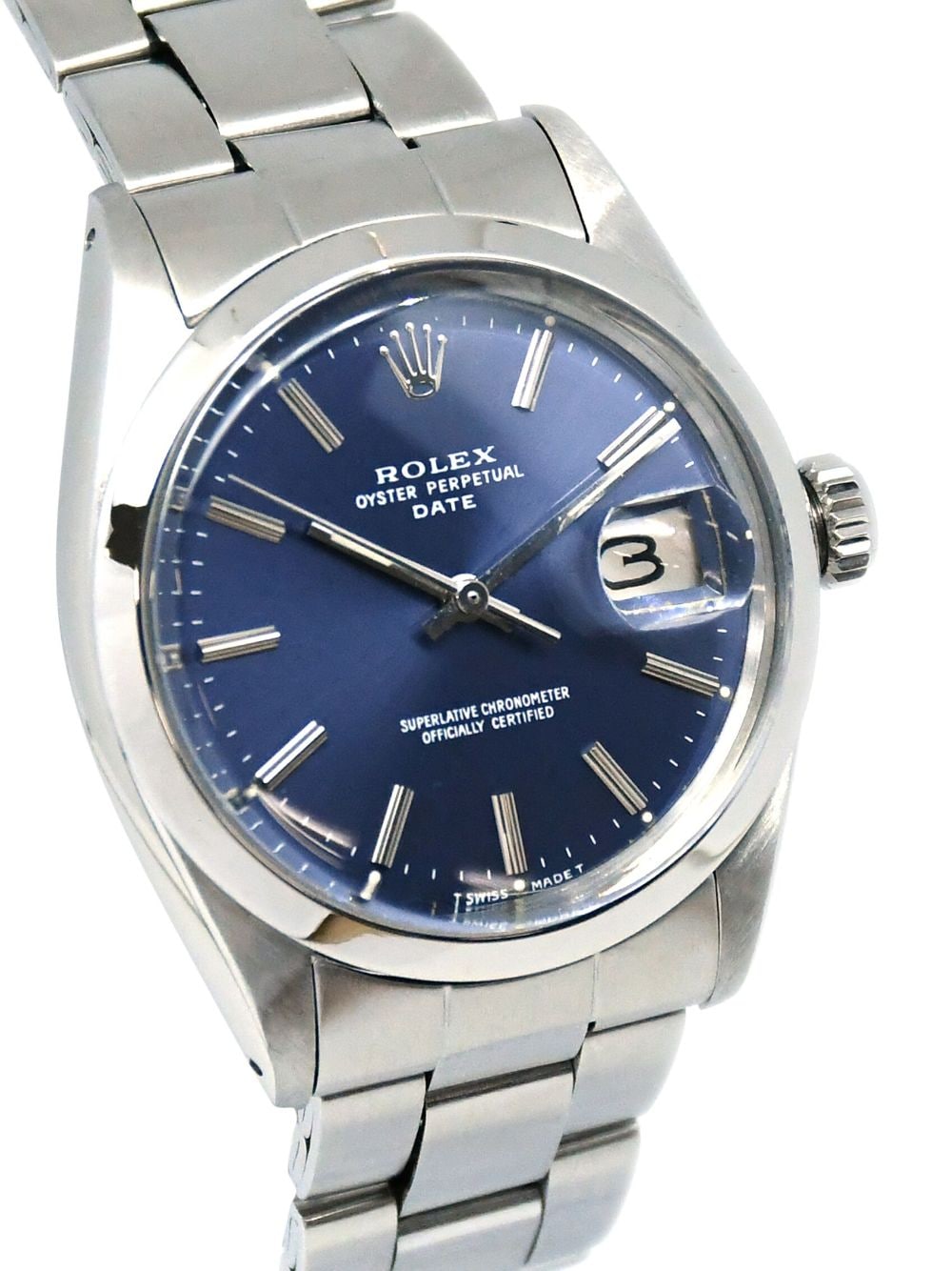 Rolex 1966 pre-owned Oyster Perpetual horloge - Blauw