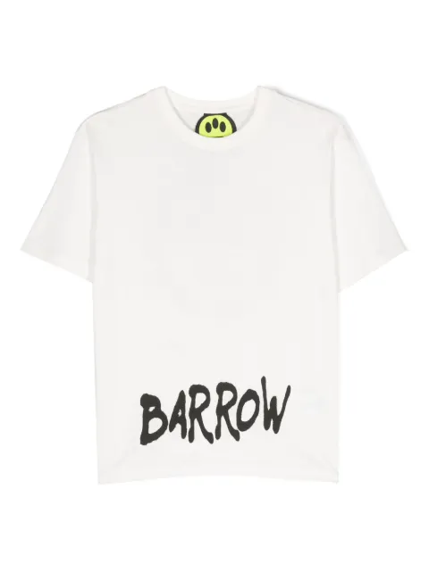 Barrow kids logo-print cotton T-shirt