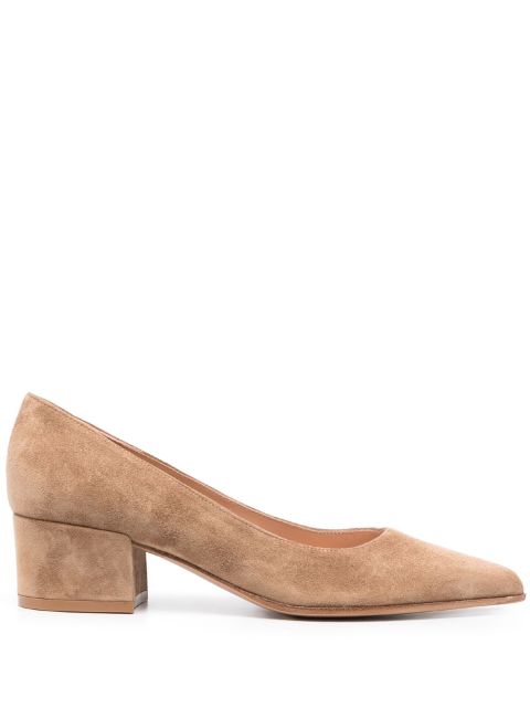 Gianvito Rossi Piper 45mm suede pumps Women