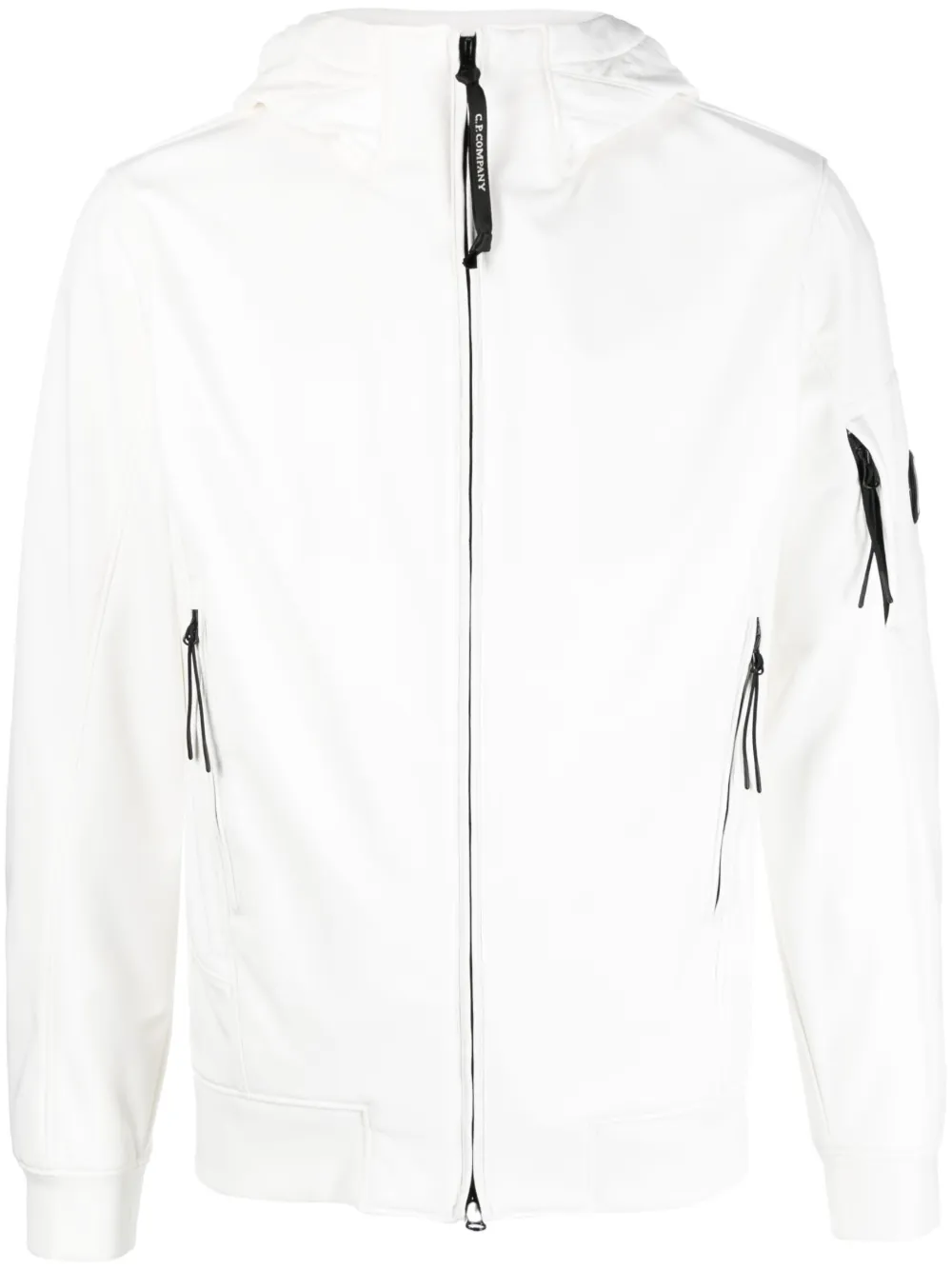 C.P. Company Jack met capuchon Wit