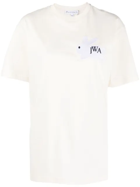 JW Anderson playera con logo bordado