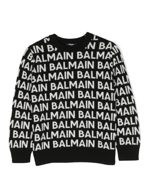 Grey balmain jumper deals