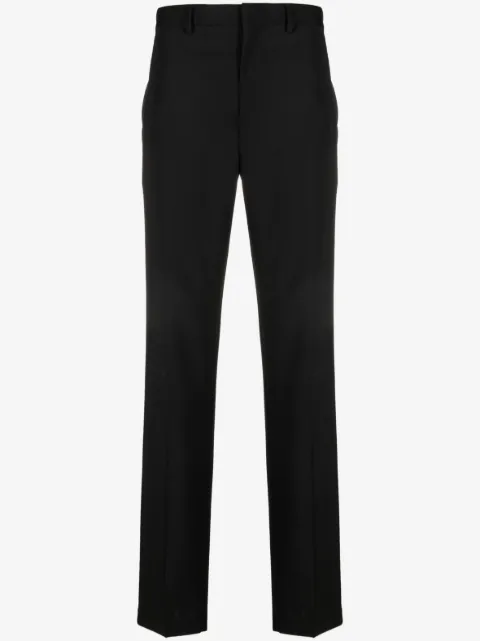 Prada pantalones de vestir con logo triangular