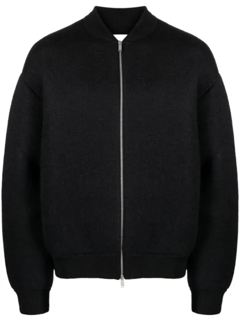 Jil Sander drop-shoulder bomber jacket