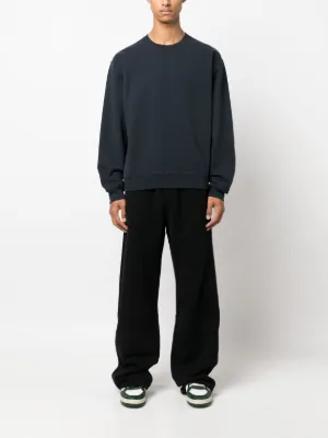 Saint Laurent ロゴ スウェットシャツ | ブルー | FARFETCH JP