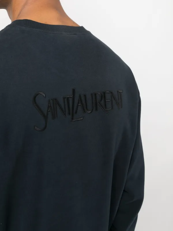 Yves Saint Laurent】 ビンテージ ロゴ スウェット（古着