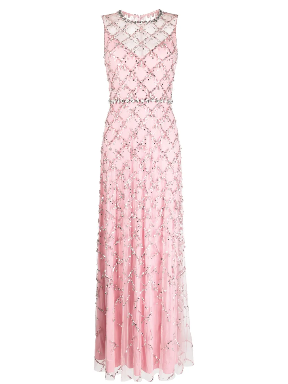 Jenny Packham Abito da sera Gloria con decorazione - Rosa