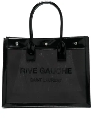 Saint Laurent レザー ハンドバッグ | ブラック | FARFETCH JP