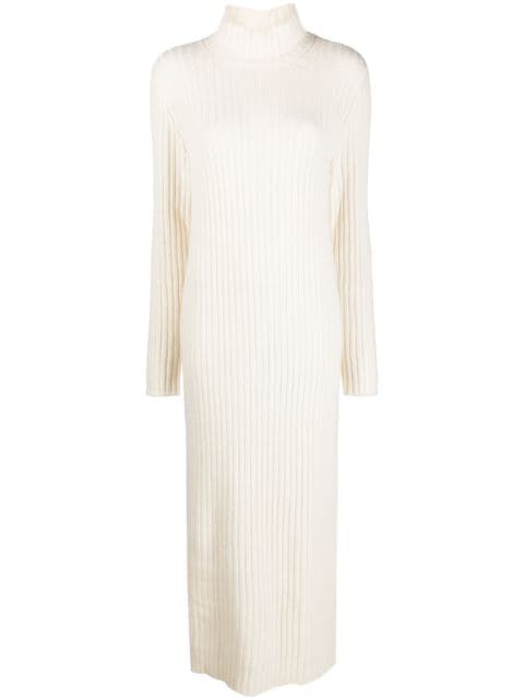 Simonetta Ravizza Annecy high-neck cashmere-wool dress