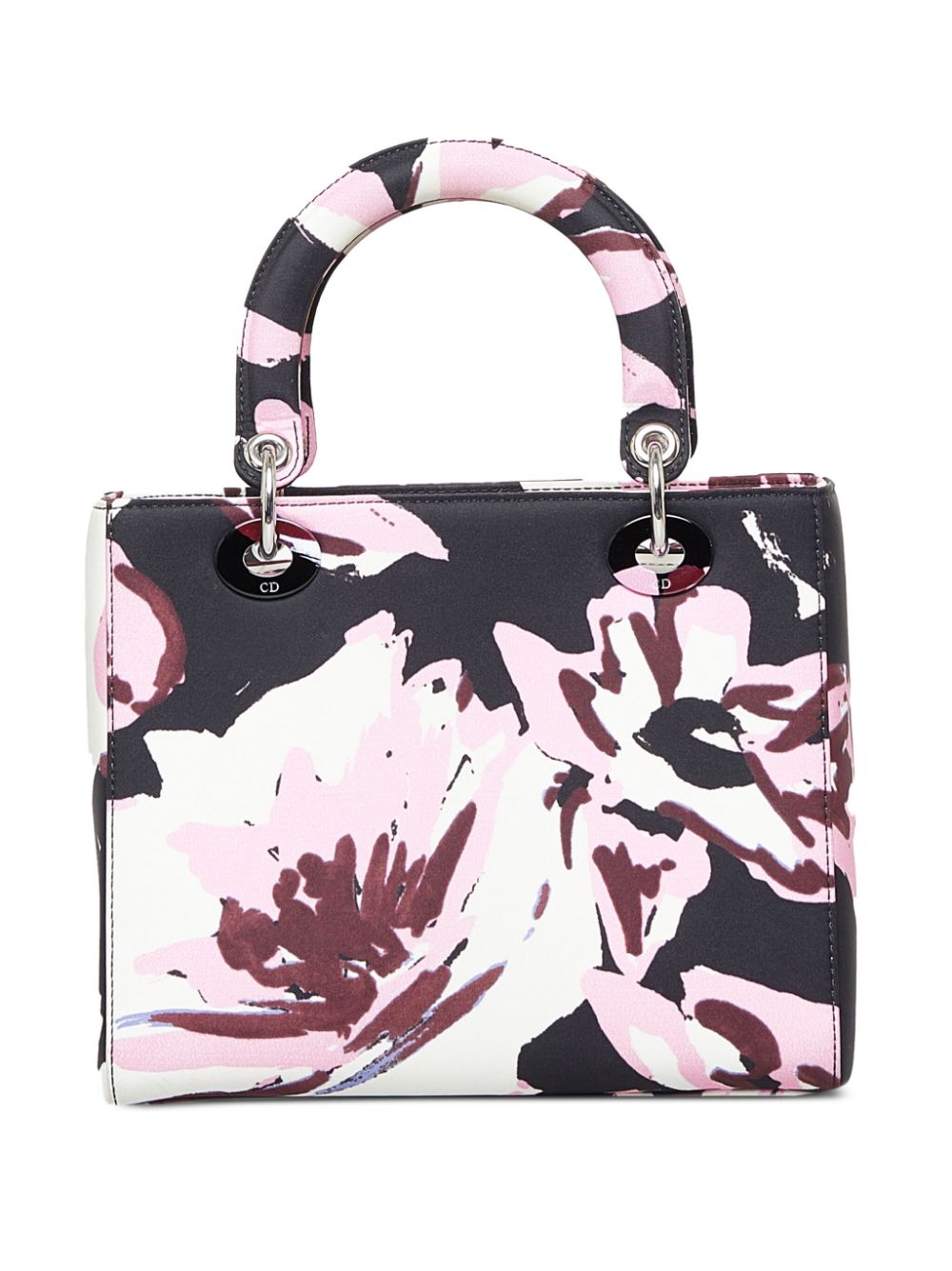 Christian Dior pre-owned medium Lady Dior handbag - Wit