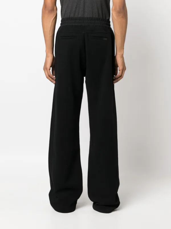 Saint Laurent ワイド トラックパンツ | ブラック | FARFETCH JP