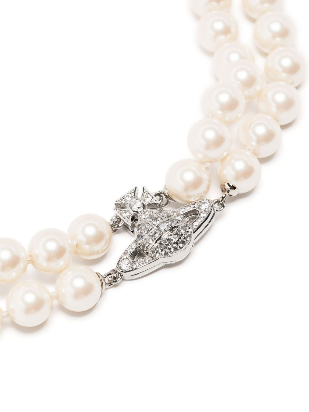 Vivienne Westwood Graziella faux-pearl Choker | Silver | FARFETCH