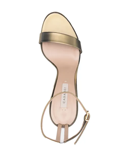 Casadei Blade Astrolabio 120mm leather sandals 1L165W100MT0430 - 3