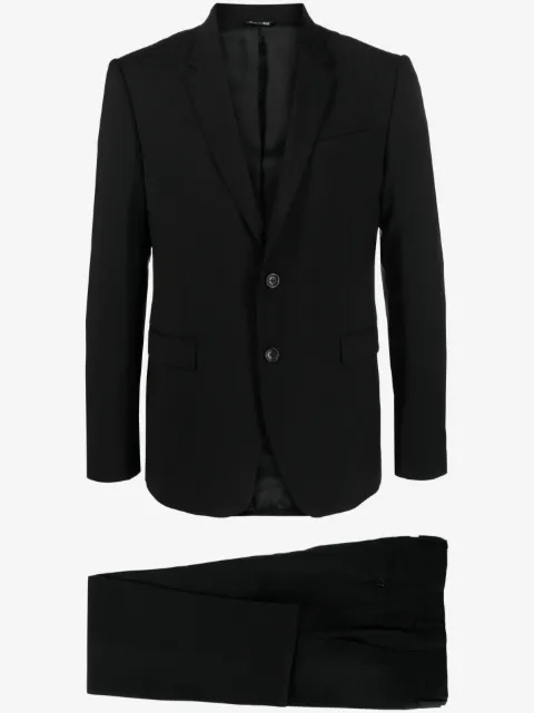 ERALDO notched-lapel single-breasted wool suit