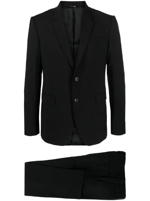 Costume boutonné à revers crantés - ERALDO - Modalova