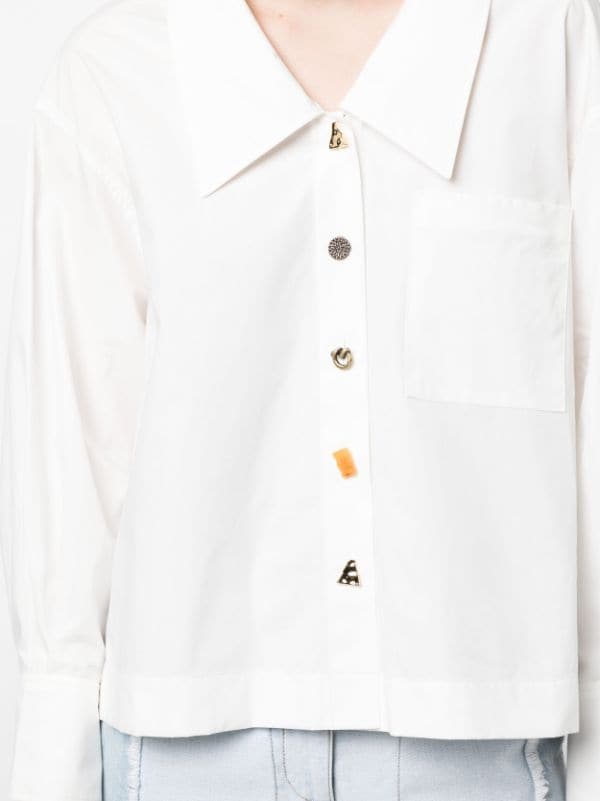 Rejina Pyo Akari Cotton Shirt - Farfetch