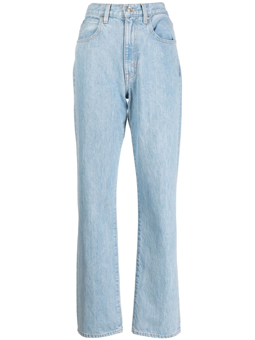 Image 1 of SLVRLAKE London mid-rise straight-leg jeans