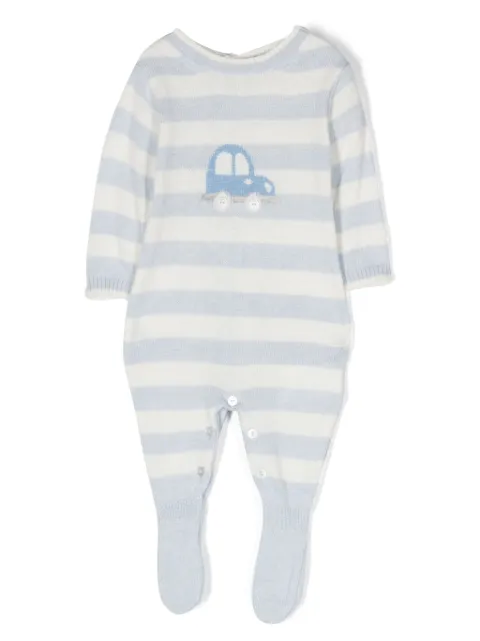 Patachou pijama con motivo de rayas en intarsia 