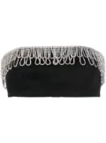ROTATE BIRGER CHRISTENSEN crystal-embellished bandeau top - Black
