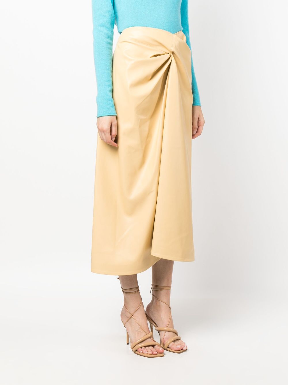 Stella McCartney knot-detail midi skirt | Smart Closet