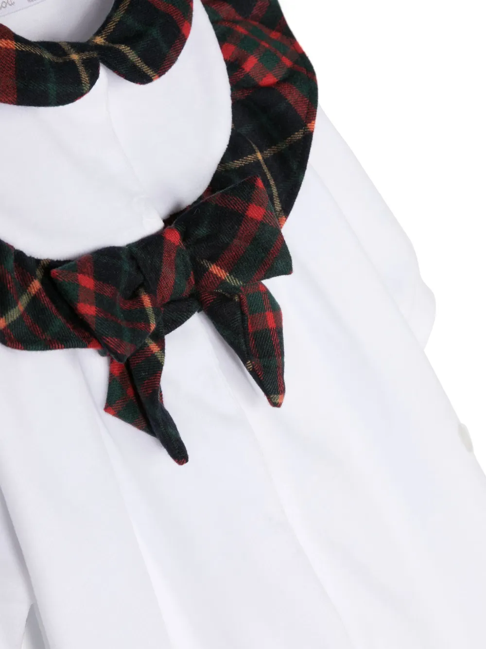 Patachou Pyjama met contrasterende afwerking Wit