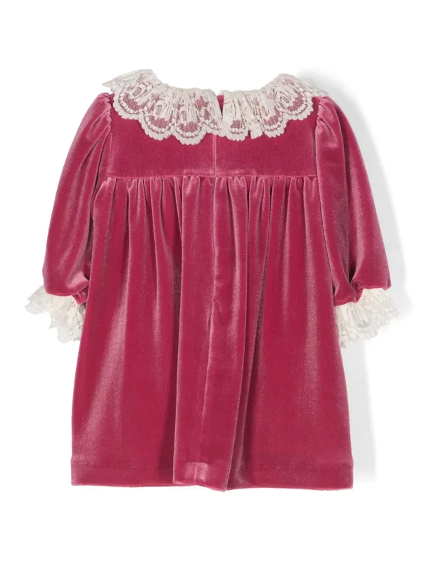 Patachou red velvet dress best sale