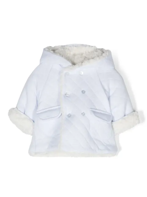 Patachou faux-shearling padded jacket