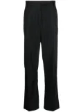 LITKOVSKA pinstripe-print tailored trousers - Black