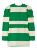 The Animals Observatory Otter striped dress - Neutrals