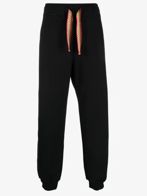 Lanvin drawstring cotton track pants