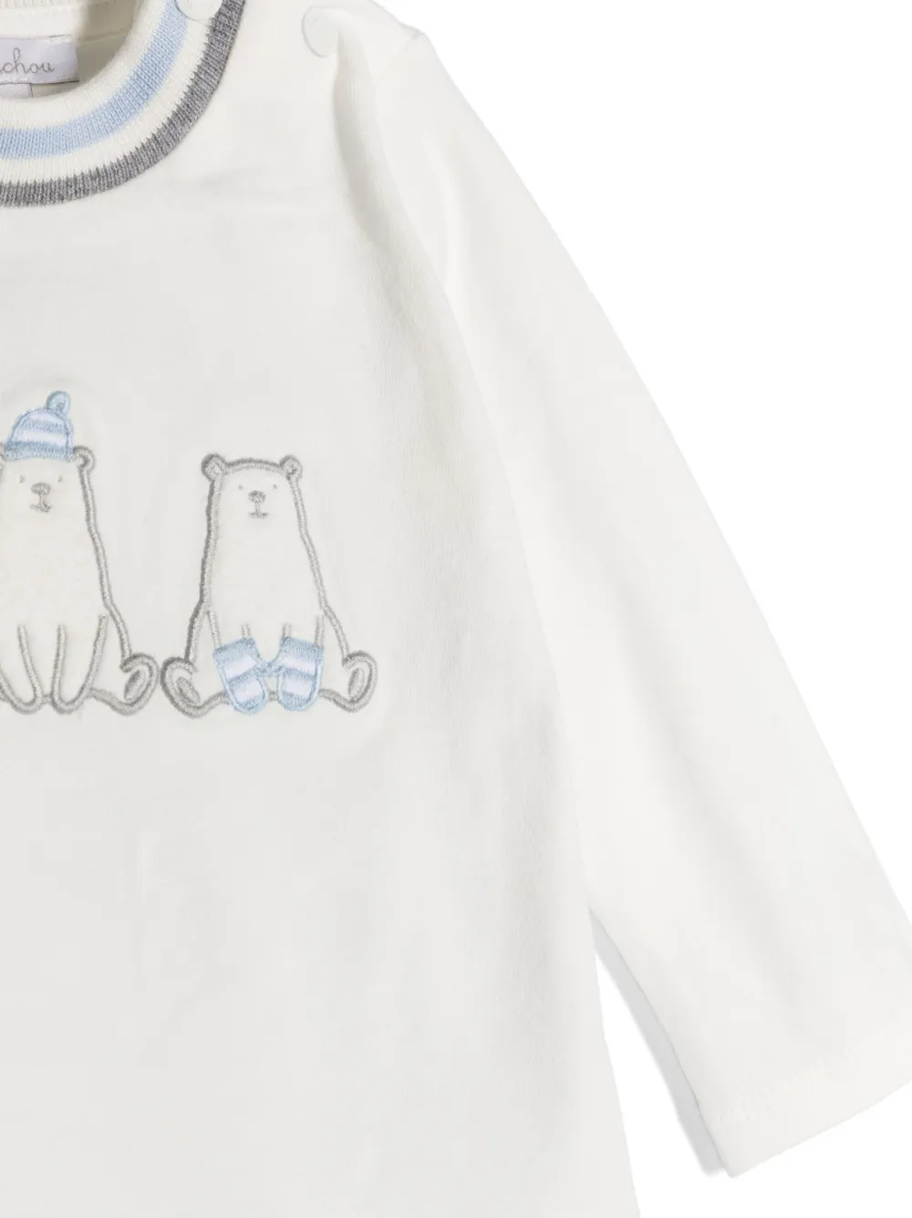 Patachou Gestreept T-shirt Wit