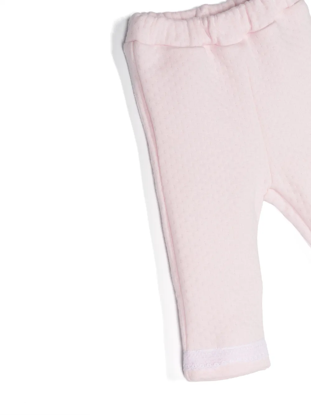 Patachou Top en broek met jacquard Roze