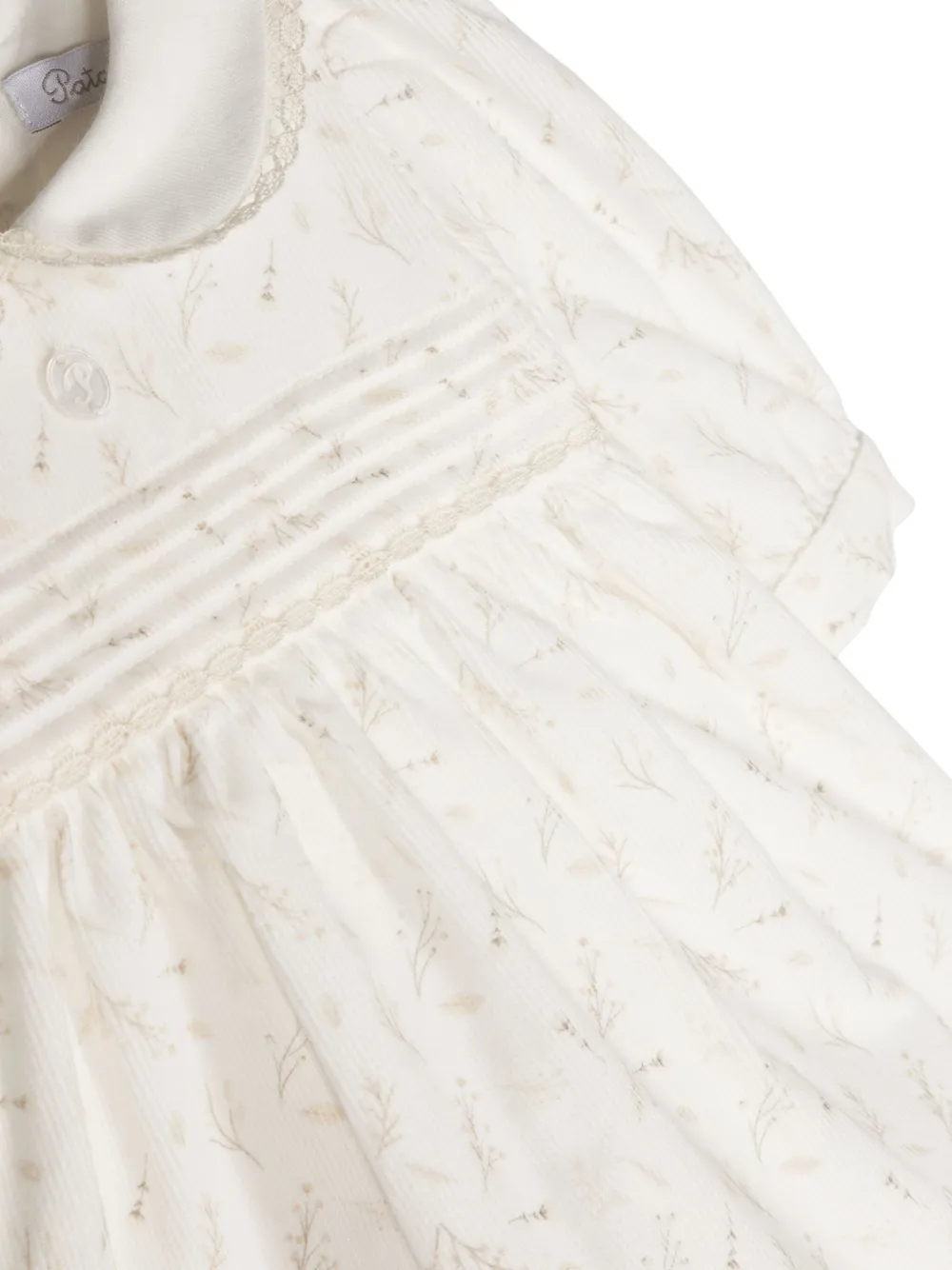 Patachou Jurk met bloemenprint Beige