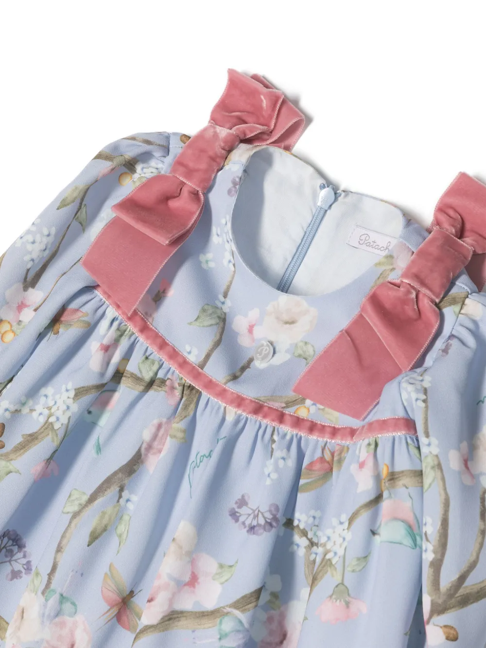 Patachou Jurk met bloemenprint Blauw