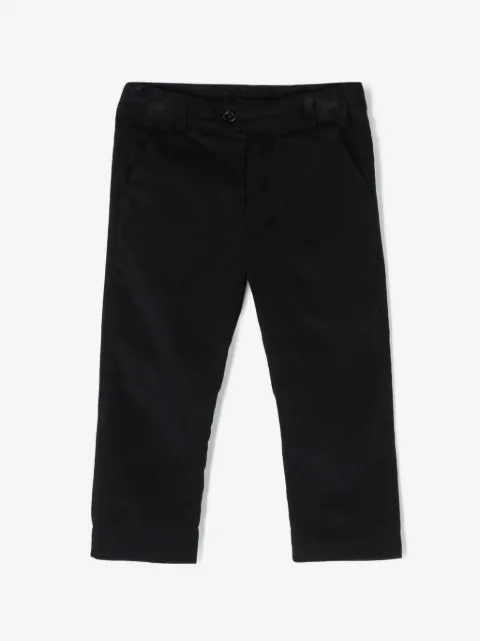Patachou slim-cut cotton trousers